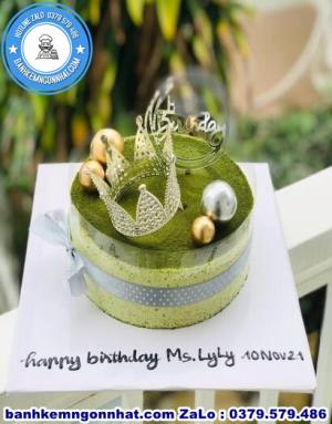 Bánh Matcha Trà Xanh 02